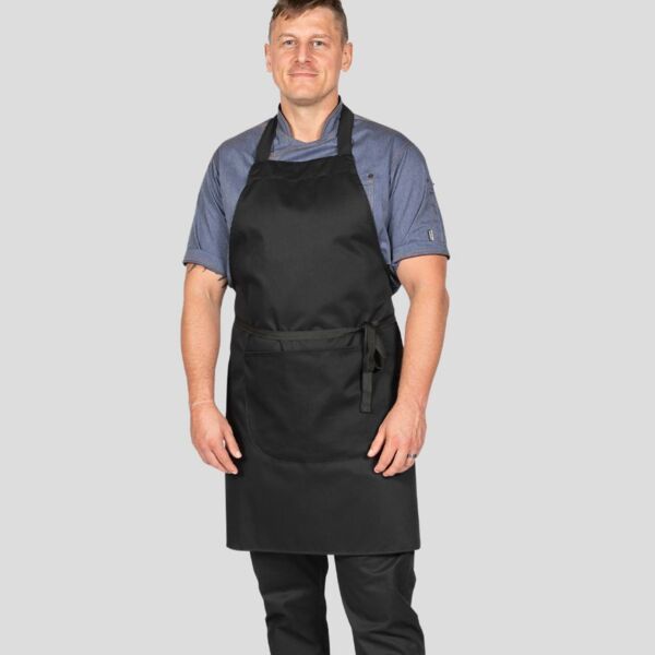 Low Cost Bib Apron With Pocket Thumbnail