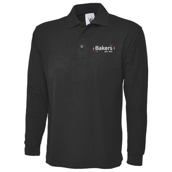 Long Sleeve Polo Shirt Thumbnail